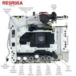  Технология ремонта ЭБУ АКПП NISSAN и INFINITI RE5R05A ЭБУ BOSCH JATCO с ошибками P1754, P1764, P1757 и P1759